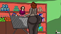 Big Booty Mrs. Keagan get trouble at the super ... Konulu Porno