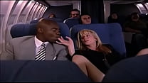2 girls and 1 man in a plane Konulu Porno