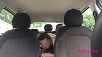manu fox was an app driver for a day and ended up giving the passenger pussy min Konulu Porno