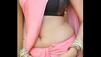 Sexy Saree navel tribute and sexy moaning sound Konulu Porno