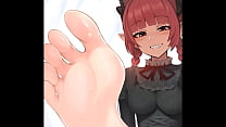 fap challenge anime feet min Konulu Porno