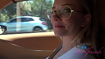 she s back and ready to play good times with riley star and her pretty pussy car ride and playtime min Konulu Porno