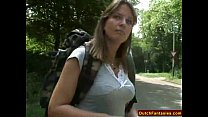 Fucking A Dutch MILF In Holland Park Konulu Porno