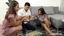 Bi Teens Playing the Fuck Game Konulu Porno