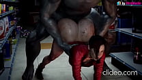 Mr X gives Claire Redfield a nice good fucking Konulu Porno