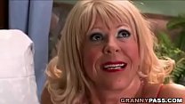 busty granny takes bbc anal min Konulu Porno