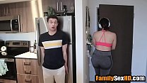pranking amp fucking my fat ass step sister during quarrantine min Konulu Porno