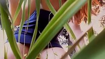 your giantess in the garden shows you her big feet and puts her soles in her face min Konulu Porno
