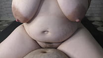 bbw horny stepmom ride my dick in cowgirl position until i cumming inside her hairy pussy and make her pregnant min Konulu Porno
