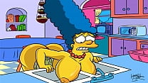 The Simpsons Hentai - Marge Sexy (GIF) Konulu Porno