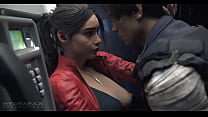 Claire Fucking Leon - Resident Evil Konulu Porno