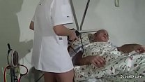 Nurse helps old patients with a fuck in the hos... Konulu Porno