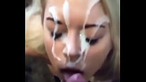 Beautiful Blonde With Milk On Her Face Konulu Porno