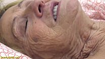 sexy hairy 90 years old granny banged by her to... Konulu Porno
