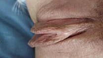 my wet shaved pussy closeup min Konulu Porno