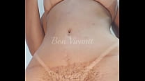hot mom milf with big ass and big breasts showing off her hairy pussy on camera min Konulu Porno