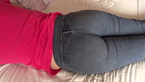 hidden cams spying on year old latina mom s big ass with jean on and jean down min Konulu Porno