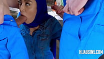 hijab teen s lacey secret used to min Konulu Porno