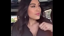 black haired girl pulls out huge tits in car sec Konulu Porno