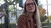GERMAN SCOUT - Fit blonde Glasses Girl Vivi Val... Konulu Porno