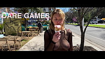 Dared to have her tits out until the ice-cream ... Konulu Porno
