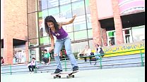 punk skateboarder latina named Diana Delgado ge... Konulu Porno