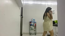 nurse caught in the doctor s office changing clothes min Konulu Porno
