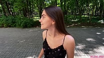 walk in the woods with lush ended with cuming on her face and hair min Konulu Porno