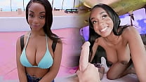 Hot black amateur Lily Starfire accepts money t... Konulu Porno