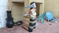 Christian Girl Duct Taped To Pillar And Gagged ... Konulu Porno