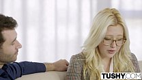 TUSHY First Anal For Blonde Babe Samantha Rone Konulu Porno