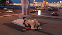 naked russian girl in the center of moscow putin s russia min Konulu Porno