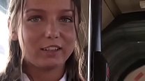 Girl stripped naked and fucked in public bus Konulu Porno