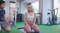 Asian Yoga instructor's pink pussy squirts- Psy... Konulu Porno