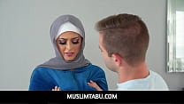 MuslimTabu - Big Ass Teen In Hijab Learns New Ways Konulu Porno