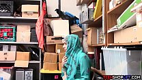 Arab teen shoplifter caught and fucked by security Konulu Porno