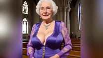 granny story gilf eleanor church visit and the bbc priest min Konulu Porno