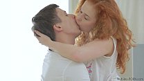Redhead amateur takes a mouthful of cum Konulu Porno