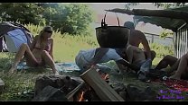 camping turns into an orgy with big cocks for y and mature women min Konulu Porno