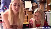 Teen blonde Sierra Nicole has to fuck guard for... Konulu Porno
