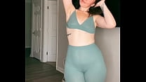  min tight shorts and leggings min Konulu Porno