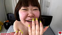 Fat pale Japanese with big tits loves to swallo... Konulu Porno
