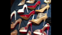  of my designer heel collection including many louboutin i have many many more including other brands sec Konulu Porno