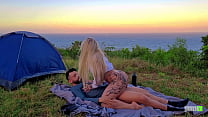 Risky Sex Real Amateur Couple Fucking in Camp -... Konulu Porno