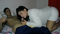 my sex addicted stepsister comes into my room and gives me a delicious blowjob part min Konulu Porno