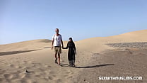 A moment of passion in the desert Konulu Porno