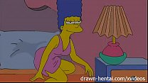 Lesbian Hentai - Lois Griffin and Marge Simpson Konulu Porno