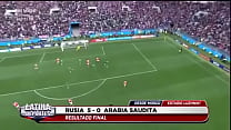 russia v to arabia in the world cup with goals v min Konulu Porno