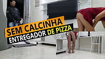 cristina almeida receiving pizza delivery in mini skirt and without panties in quarantine sec Konulu Porno