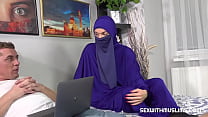Niqab babe likes it hard Konulu Porno